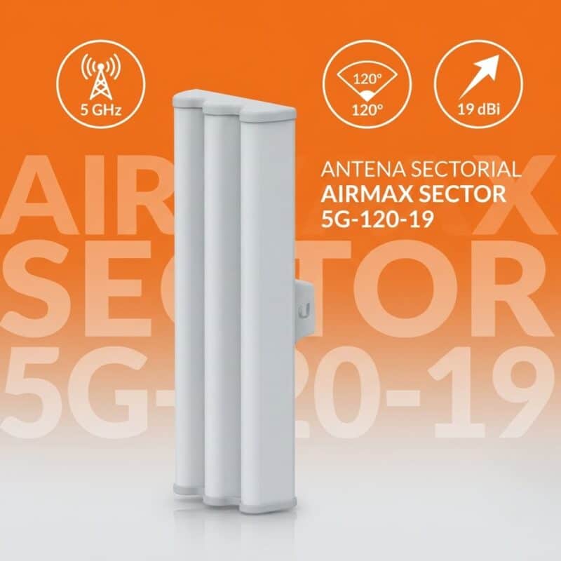 Antena sectorial Ubiquiti AirMax 5G-120-19 5 GHz 19 dBi