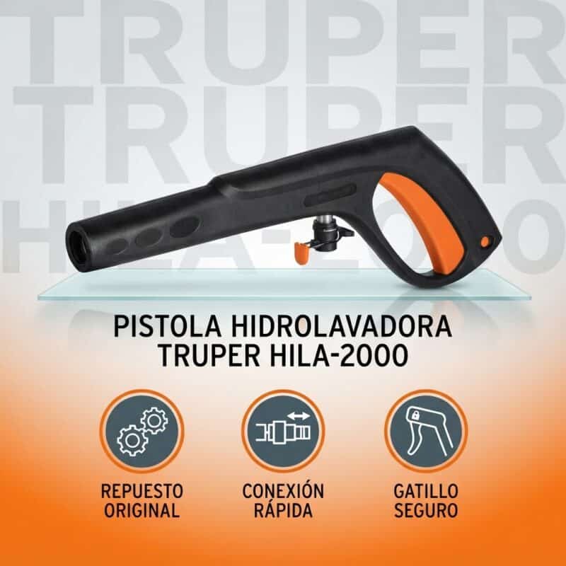 Pistola Hidrolavadora Truper PI-H2000 Repuesto HILA-2000