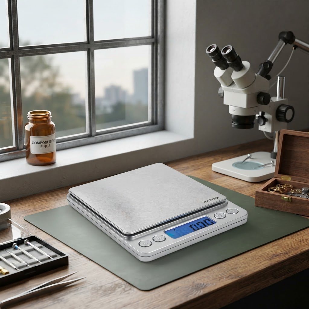 Gramera Digital Truper BASE-05B 500 g Acero Inoxidable - Imagen 5