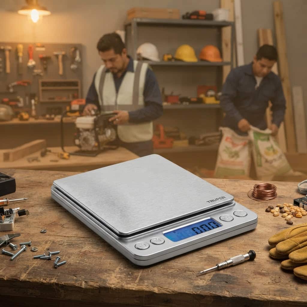 Gramera Digital Truper BASE-05B 500 g Acero Inoxidable - Imagen 6