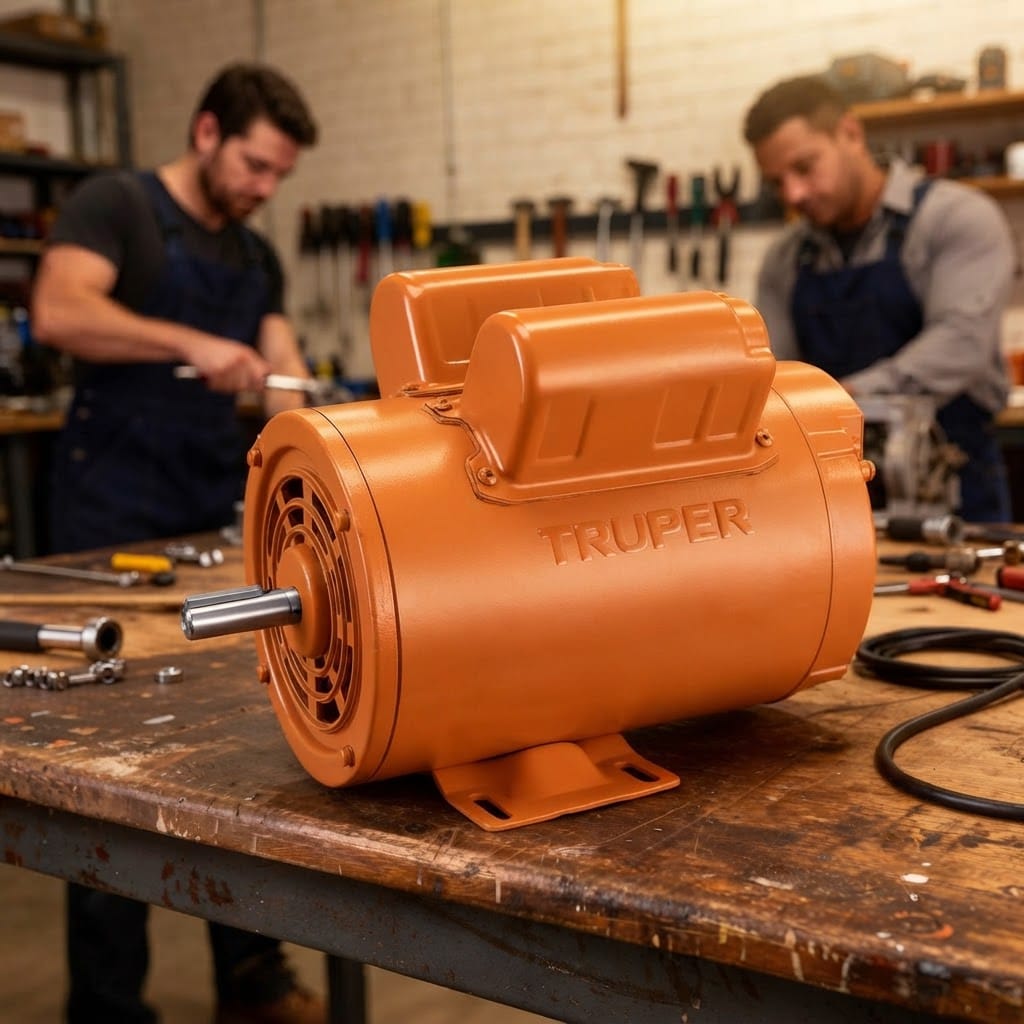 Motor Monofásico 2 HP Truper MOE-2B 1725 RPM Baja Velocidad - Imagen 6