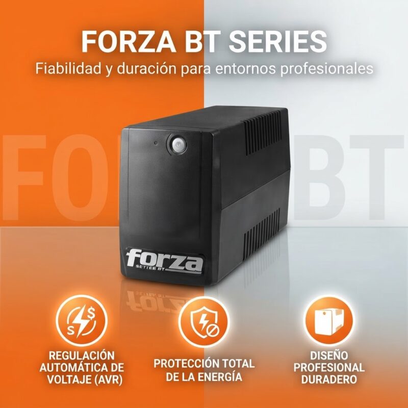 UPS Line Interactive Forza BT Series con AVR y alarma