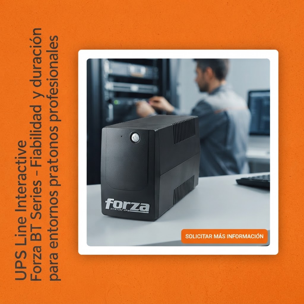 UPS Line Interactive Forza BT Series con AVR y alarma - Imagen 3