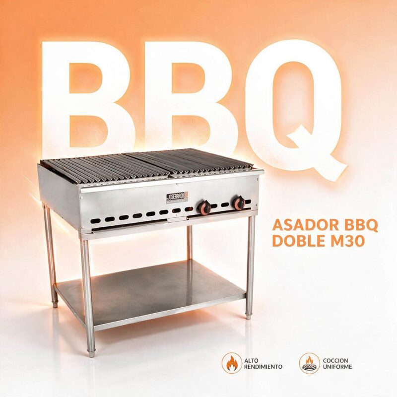 Asador BBQ Doble Joserrago M-30 240000 BTU Gas