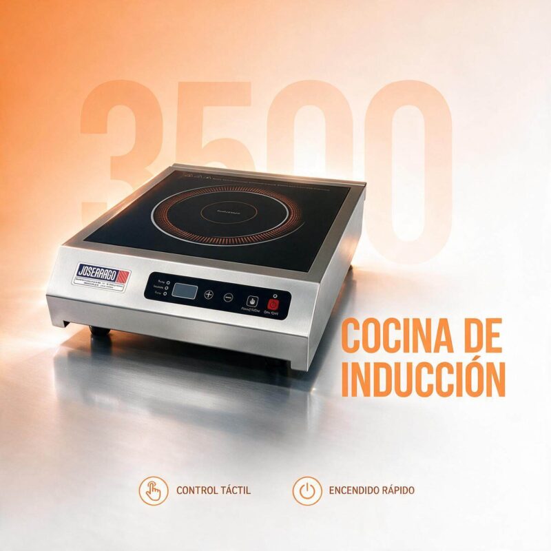 Cocina Inducción Joserrago M-3510 Sobremesa Industrial -
