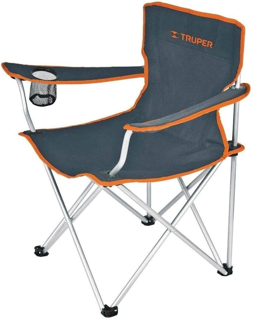 Silla Plegable Portátil Truper con Portavasos 61025 - Imagen 7