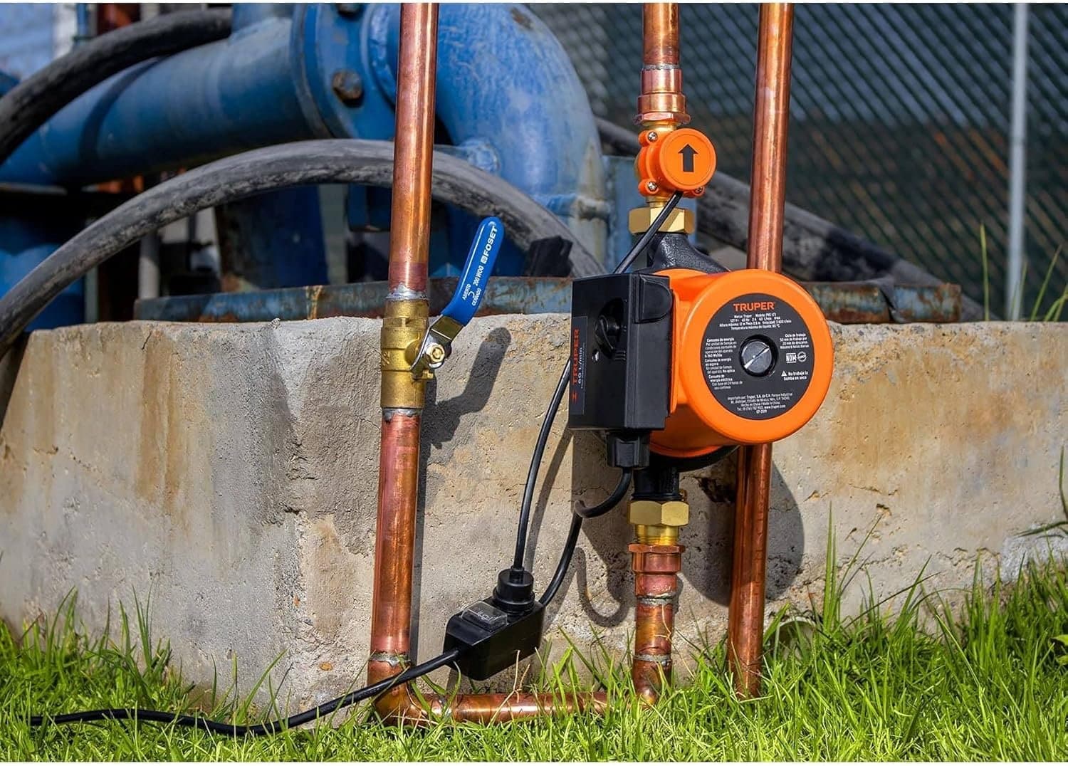 Bomba Presurizadora Truper 1/3 HP Sensor Regulable - Imagen 5
