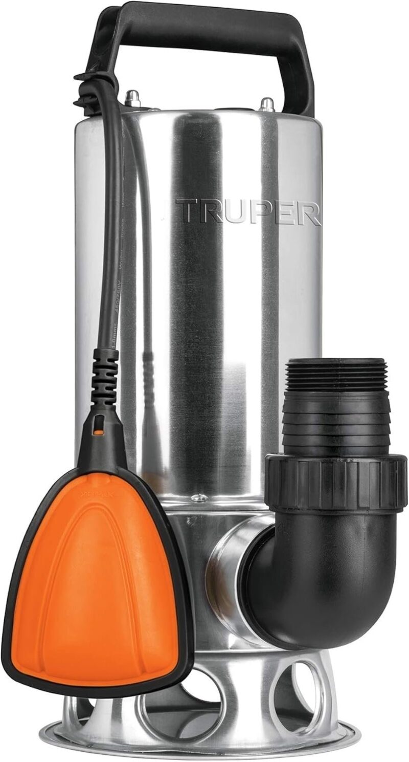 Bomba Sumergible Agua Sucia 1.5HP Acero Inoxidable Truper