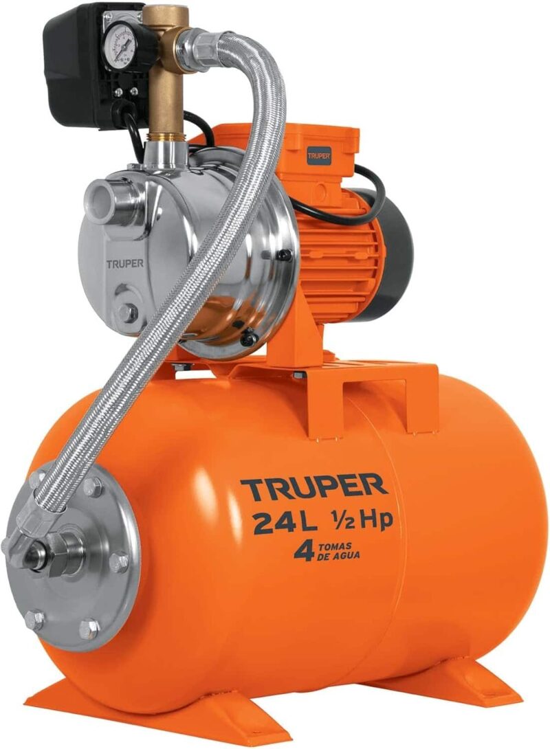 Equipo Hidroneumático 50L Truper Bomba Jet 1/2 HP