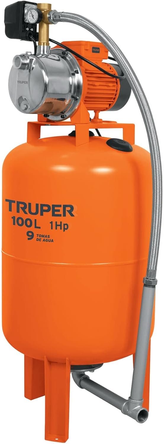 Equipo Hidroneumático 50L Truper Bomba Jet 1/2 HP - Imagen 7