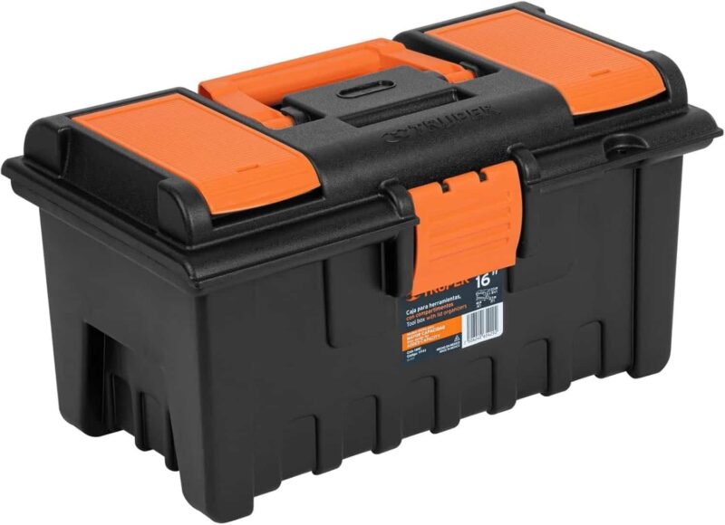 Caja para Herramientas 16" Truper con Compartimentos