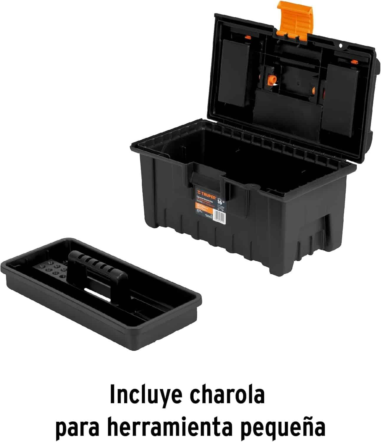 Caja para Herramientas 16" Truper con Compartimentos - Imagen 4