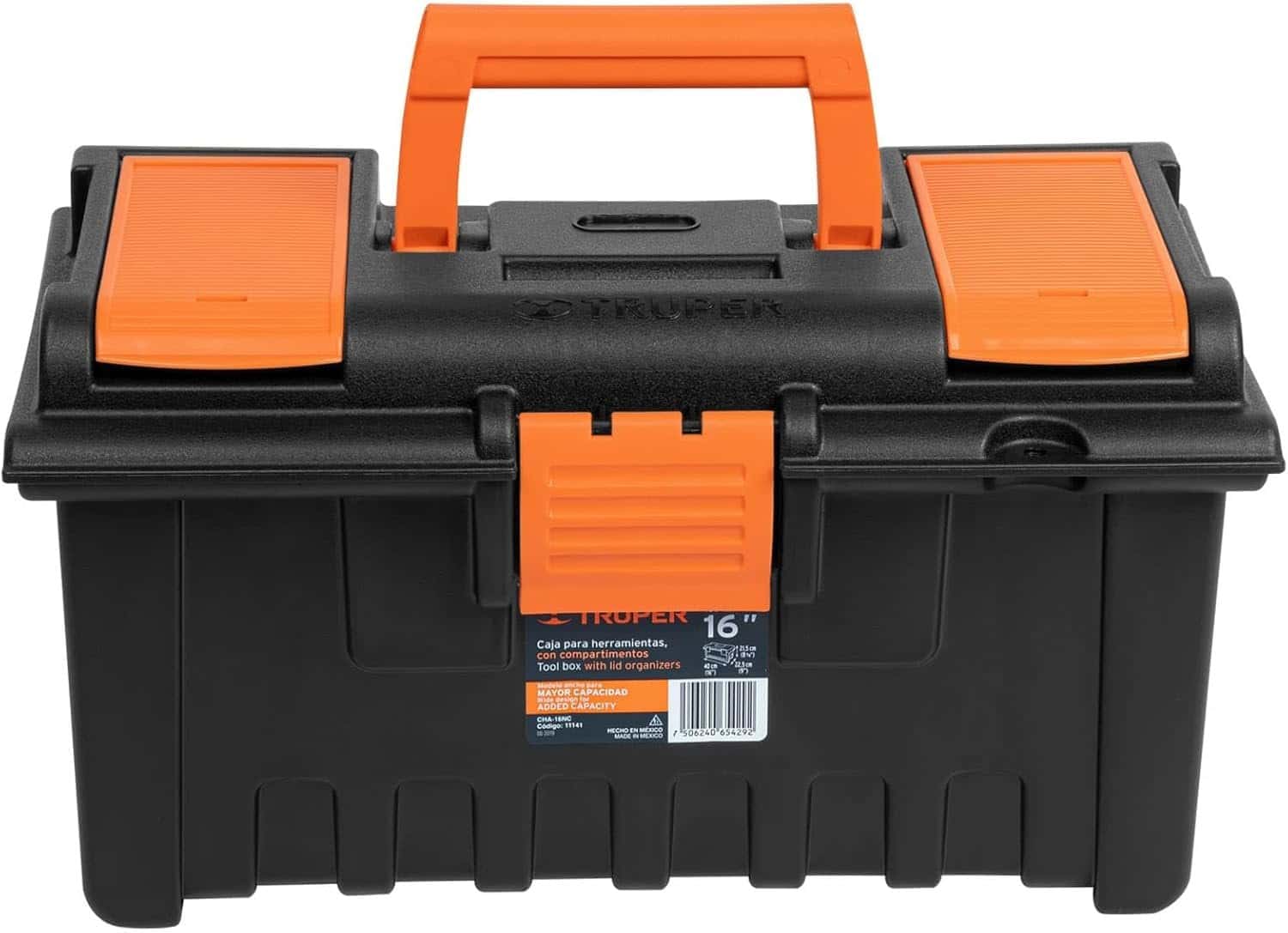 Caja para Herramientas 16" Truper con Compartimentos - Imagen 5