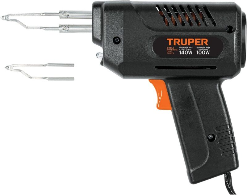 Cautín Pistola 140W Truper 2 Temperaturas Profesional