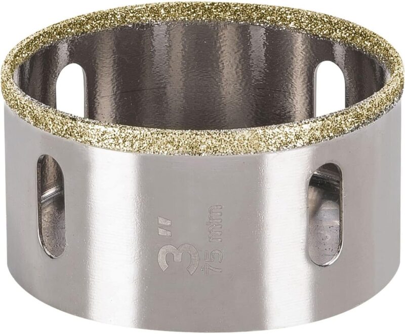 Sierra Copa Diamantada 3" Truper Borde Continuo