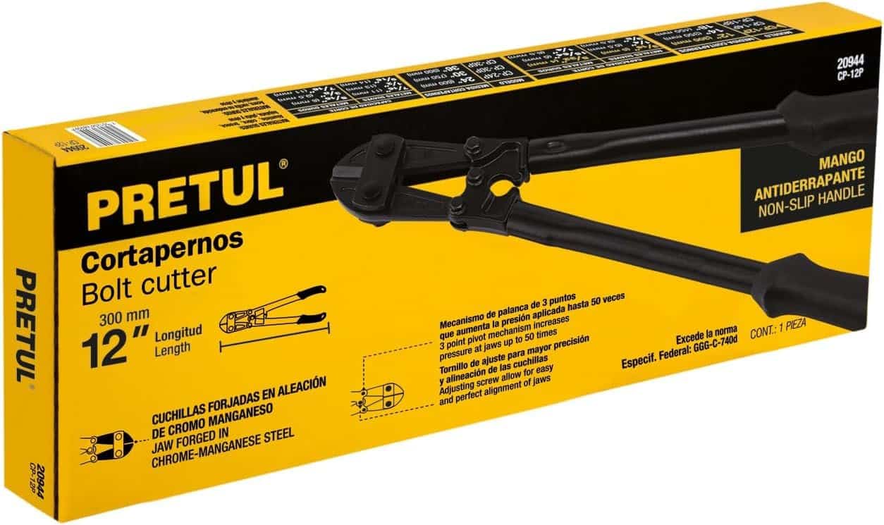 Cortapernos 24 Pulgadas Pretul Mango Tubular Acero - Imagen 14
