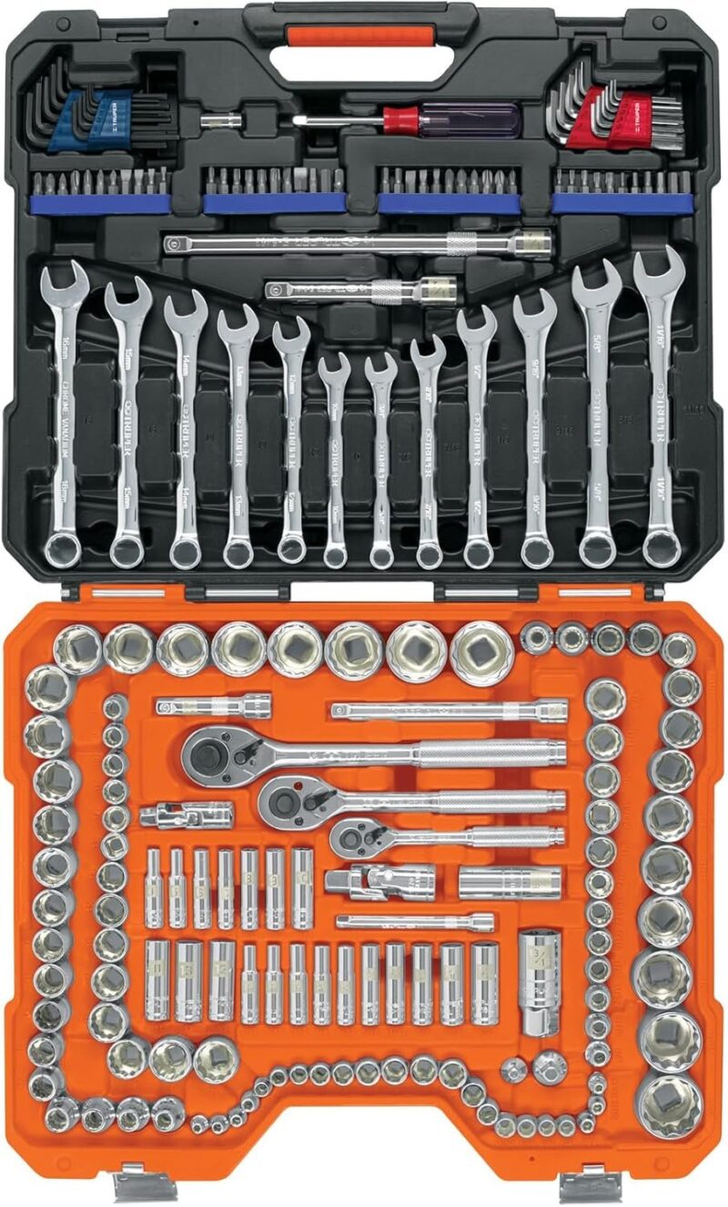 Juego de Dados Truper JD-199MP 199 Piezas 1/4 3/8 1/2