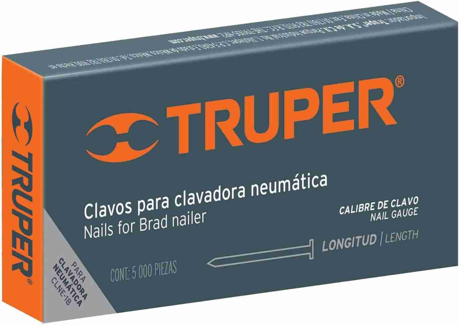 Clavos Calibre 18 45mm Truper 5000 unidades CLNE-18 - Imagen 3