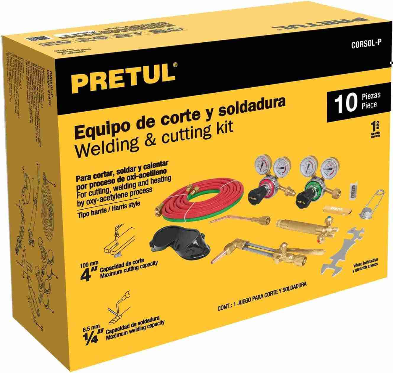 Equipo Corte y Soldadura Pretul CORSOL-P Oxiacetileno - Imagen 9