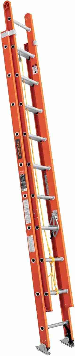 Escalera Extensión Fibra de Vidrio Truper 20 Peldaños