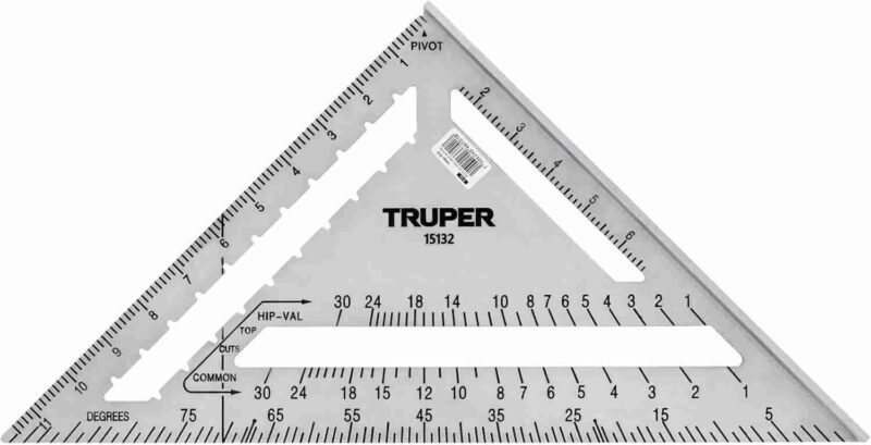Escuadra de aluminio Truper ET-12A 12 pulgadas