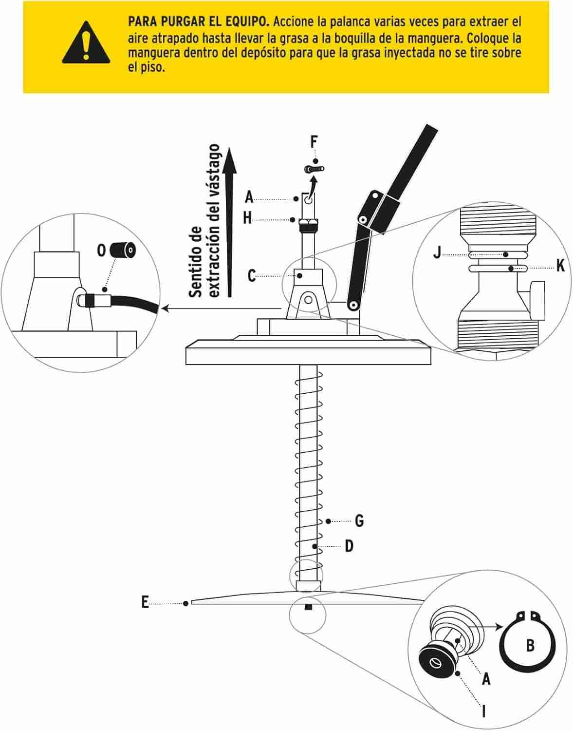Bomba Inyectora de Grasa Truper Alta Presión 10 kg - Imagen 4