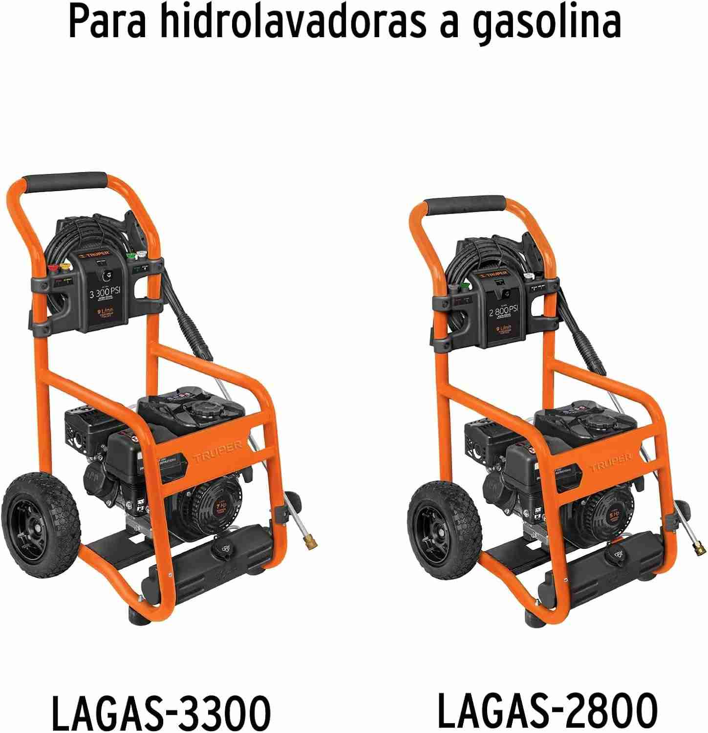 Pistola Hidrolavadora Truper LAGAS-2800 y 3300 Gasolina - Imagen 2