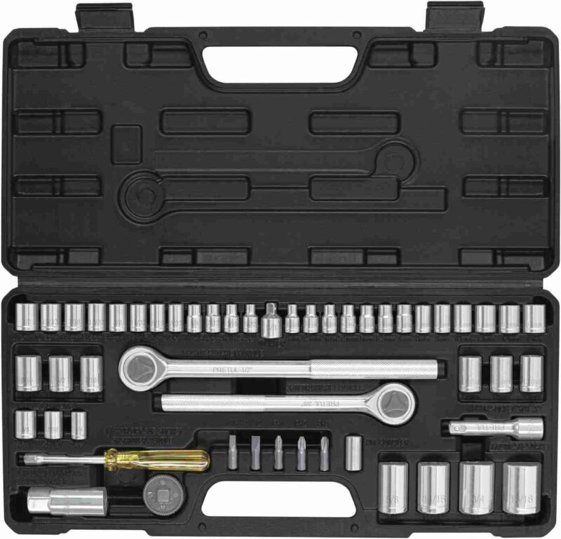 Set Herramientas Mecánica Pretul 51 Piezas Acero