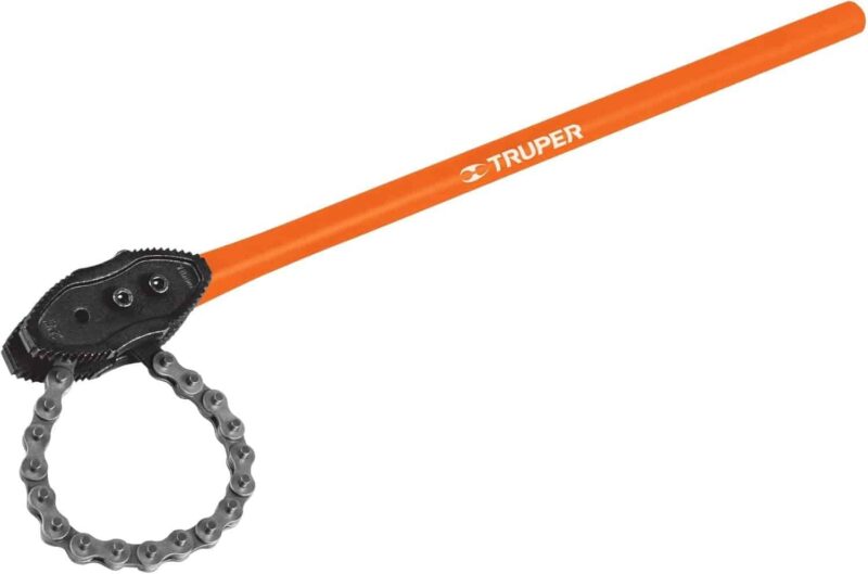 Llave de Cadena Tipo Caimán Truper LLC-802 28 Pulgadas