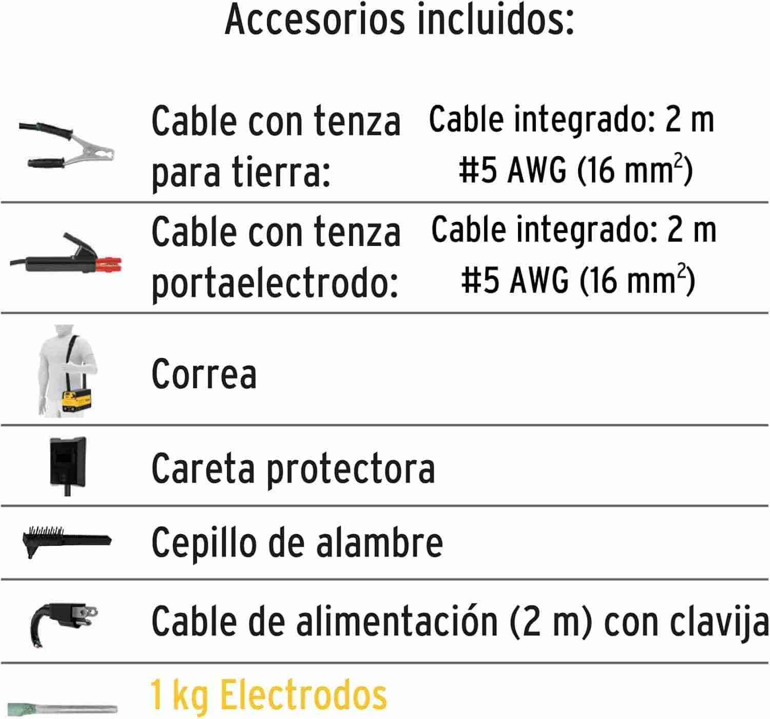 Soldadora inversora 130A Bi-voltaje 127/220V ligera y compacta Pretul - Imagen 5