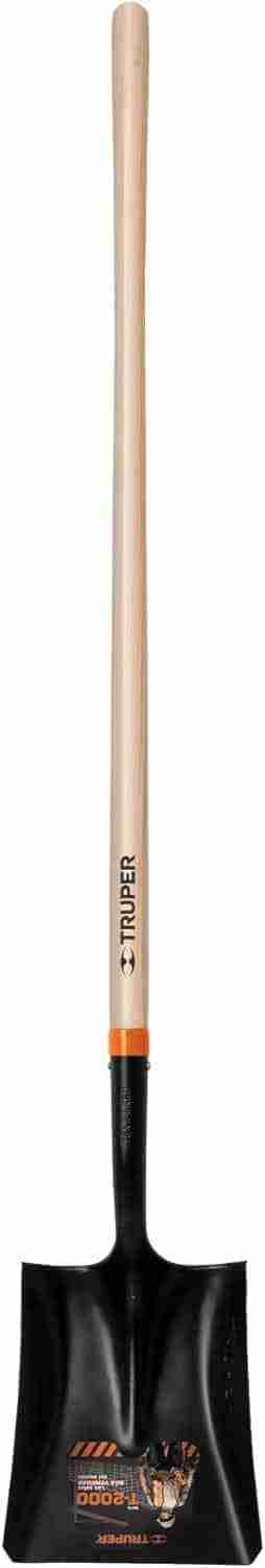 Pala Cuadrada Mango Largo Truper T-2000 56 3/4"