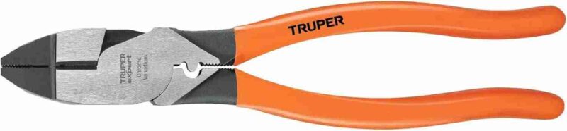 Pinza Electricista 9" Truper Expert con Ponchador