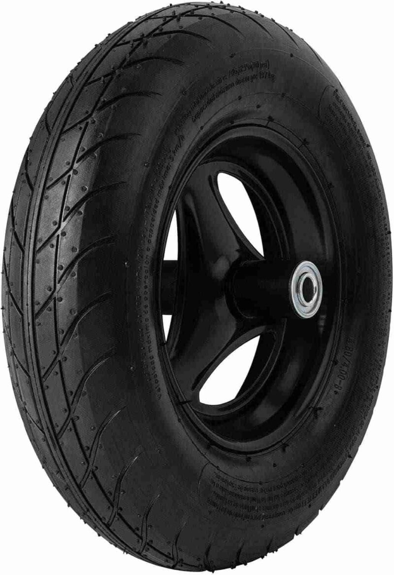 Llanta Neumática 16x4 Truper LLSS Ligera Acero Negro