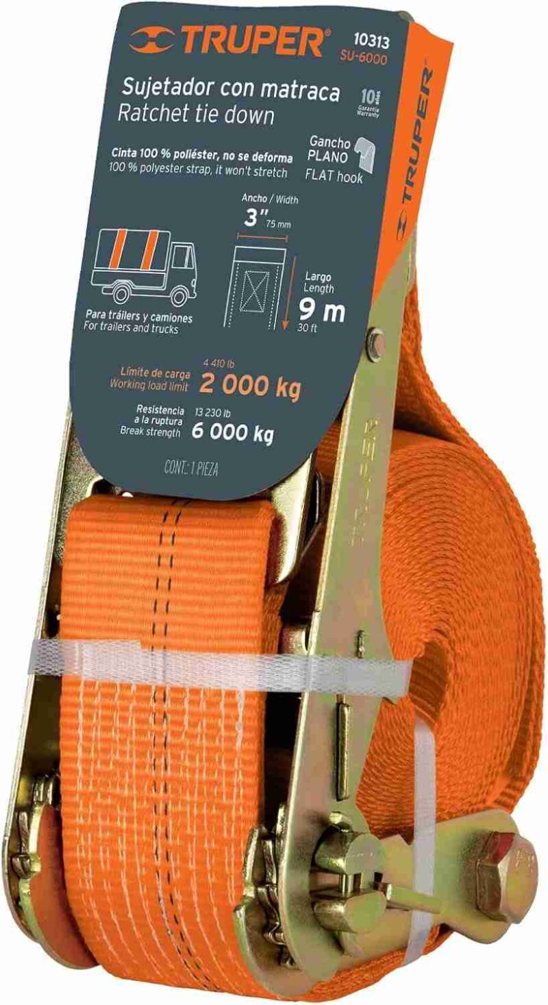 Sujetador con Matraca Truper SU-5400 5400 kg