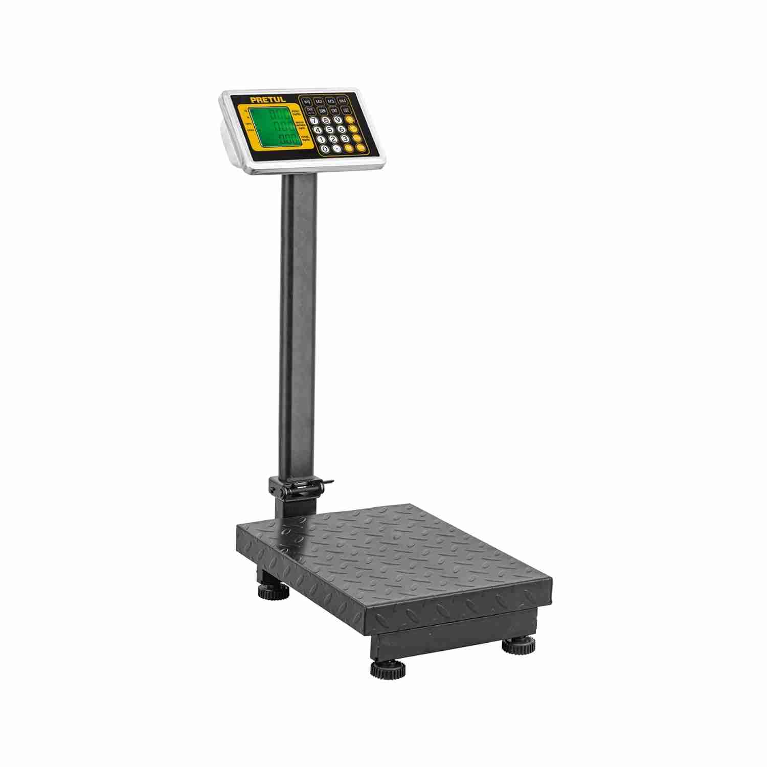 Báscula Plataforma Plegable Pretul 200 kg LCD