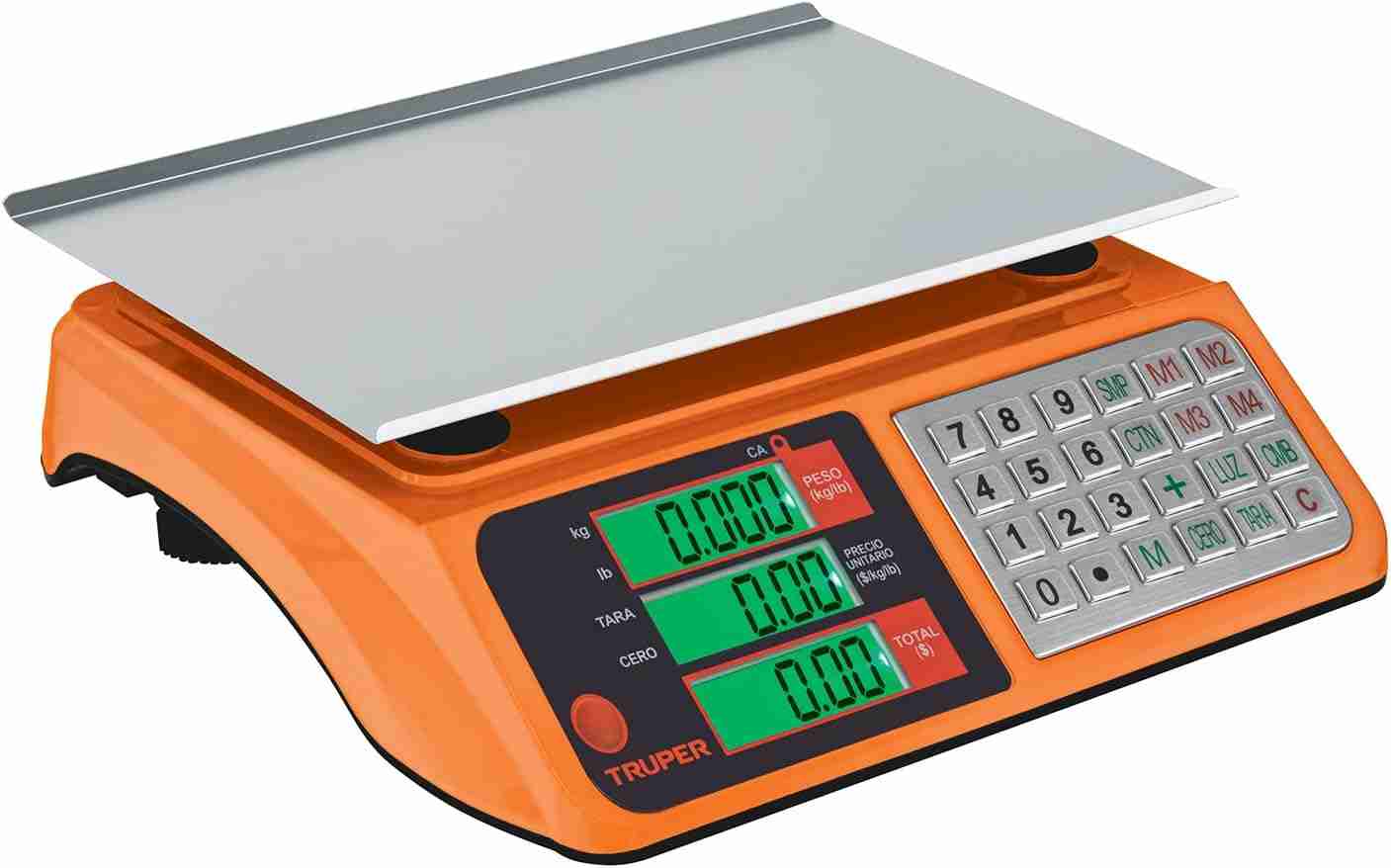 Báscula Electrónica Truper BASE-40U 40 kg Multifunciones - Imagen 2