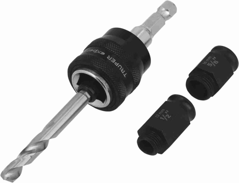 Mandril Cambio Rápido Truper MAND-CR con Adaptadores