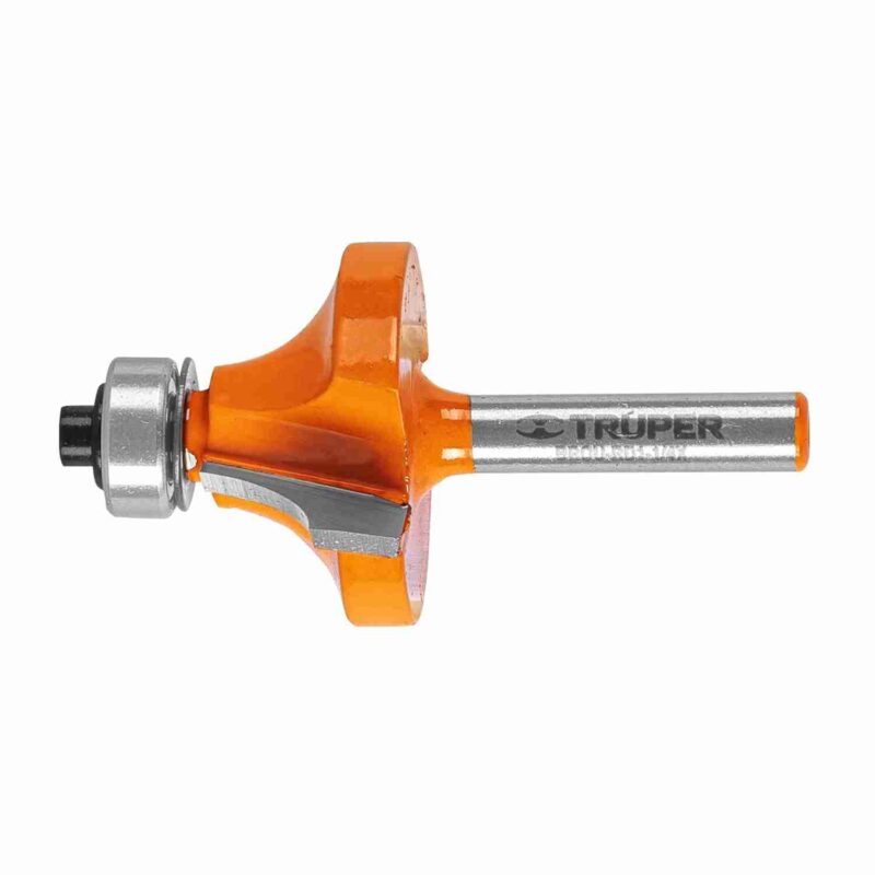 Broca Router Redondeada Truper 5/8 con Balero