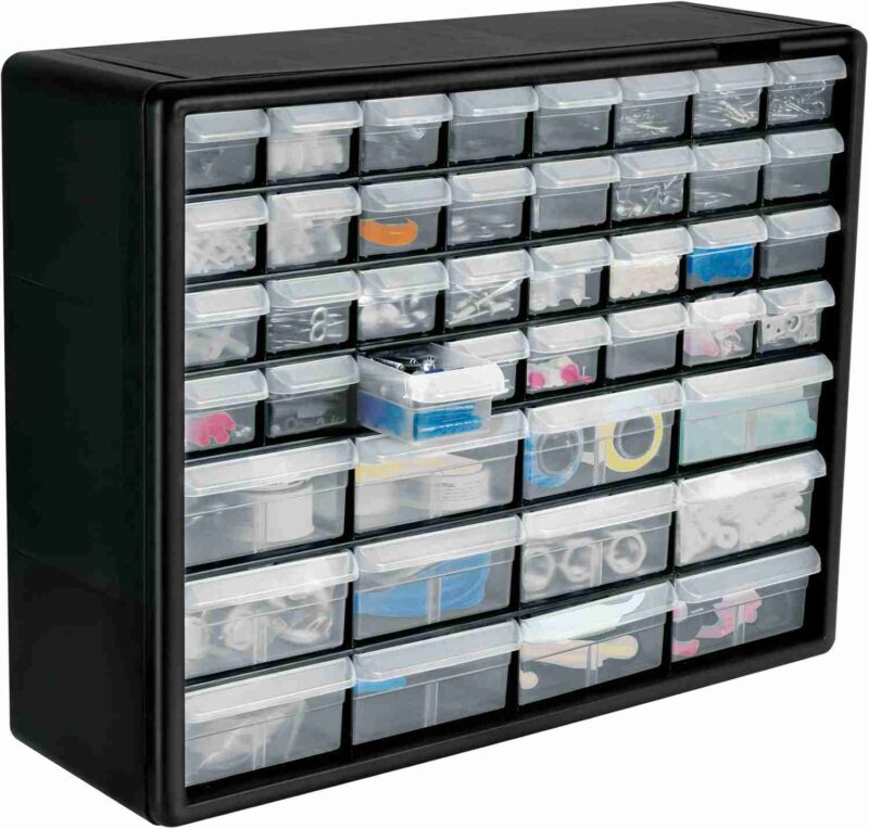 Organizador 44 Gavetas Truper ORG-44 Pared ABS
