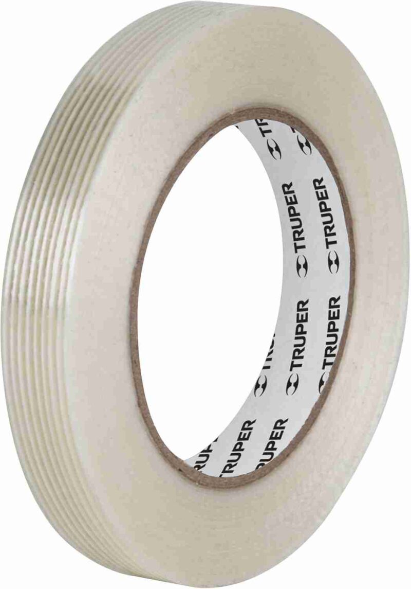 Cinta Flejadora Truper CFI-18 18mm x 50m Transparente