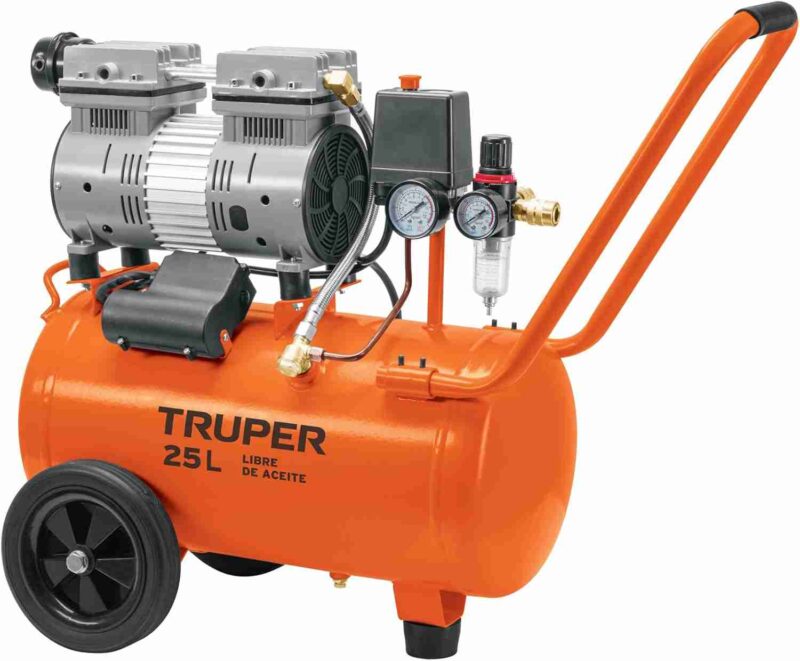 Compresor de Aire Truper COMP-25Q 2HP Sin Aceite 25L