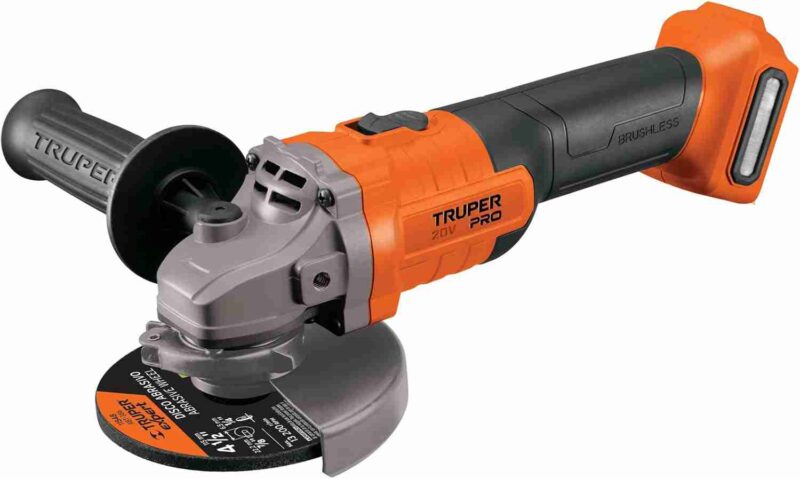 Esmeriladora Angular Truper 20V Brushless 4-1/2" Inalámbrica