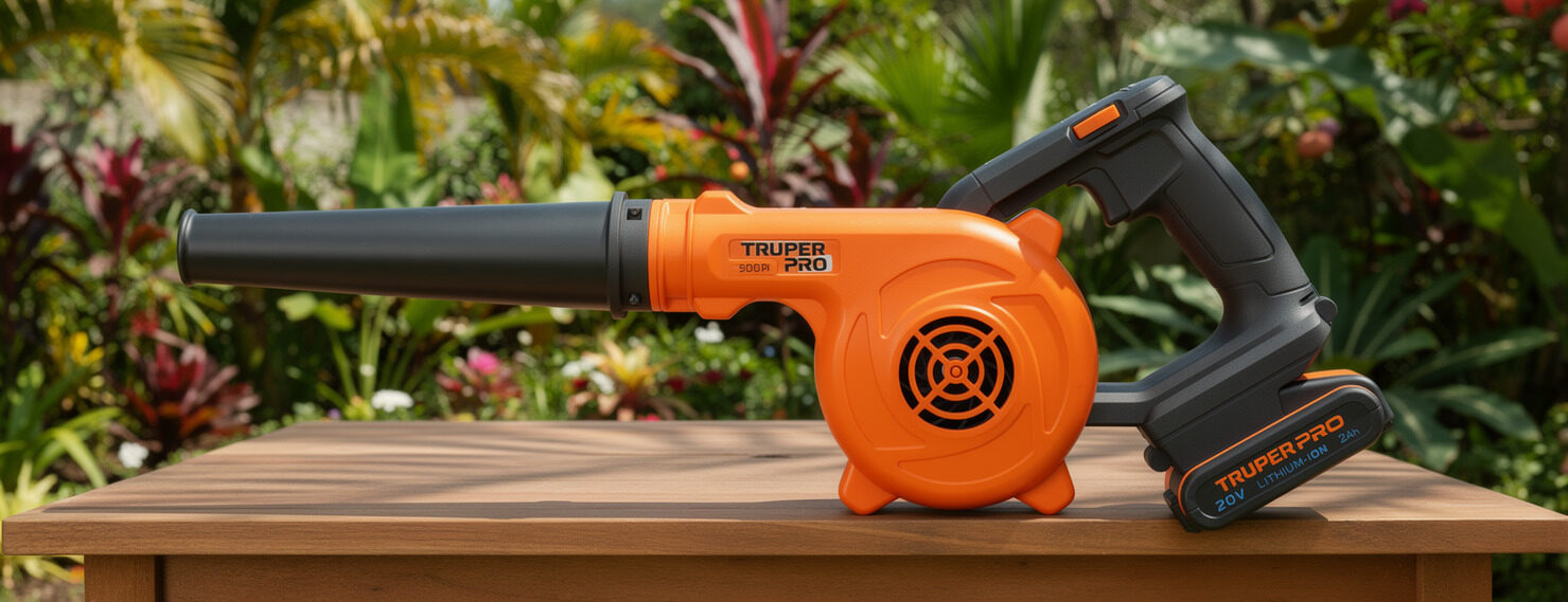 Sopladora para Taller Truper SOPI-20A 20 V motor brushless con batería 2 Ah