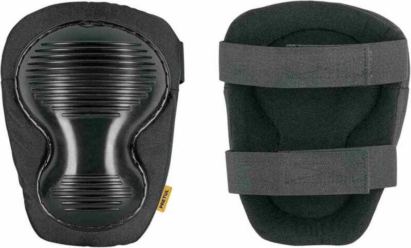 Rodilleras Anti-derrapantes Pretul ROD-200 Doble Cápsula con gel EVA y correa ajustable.