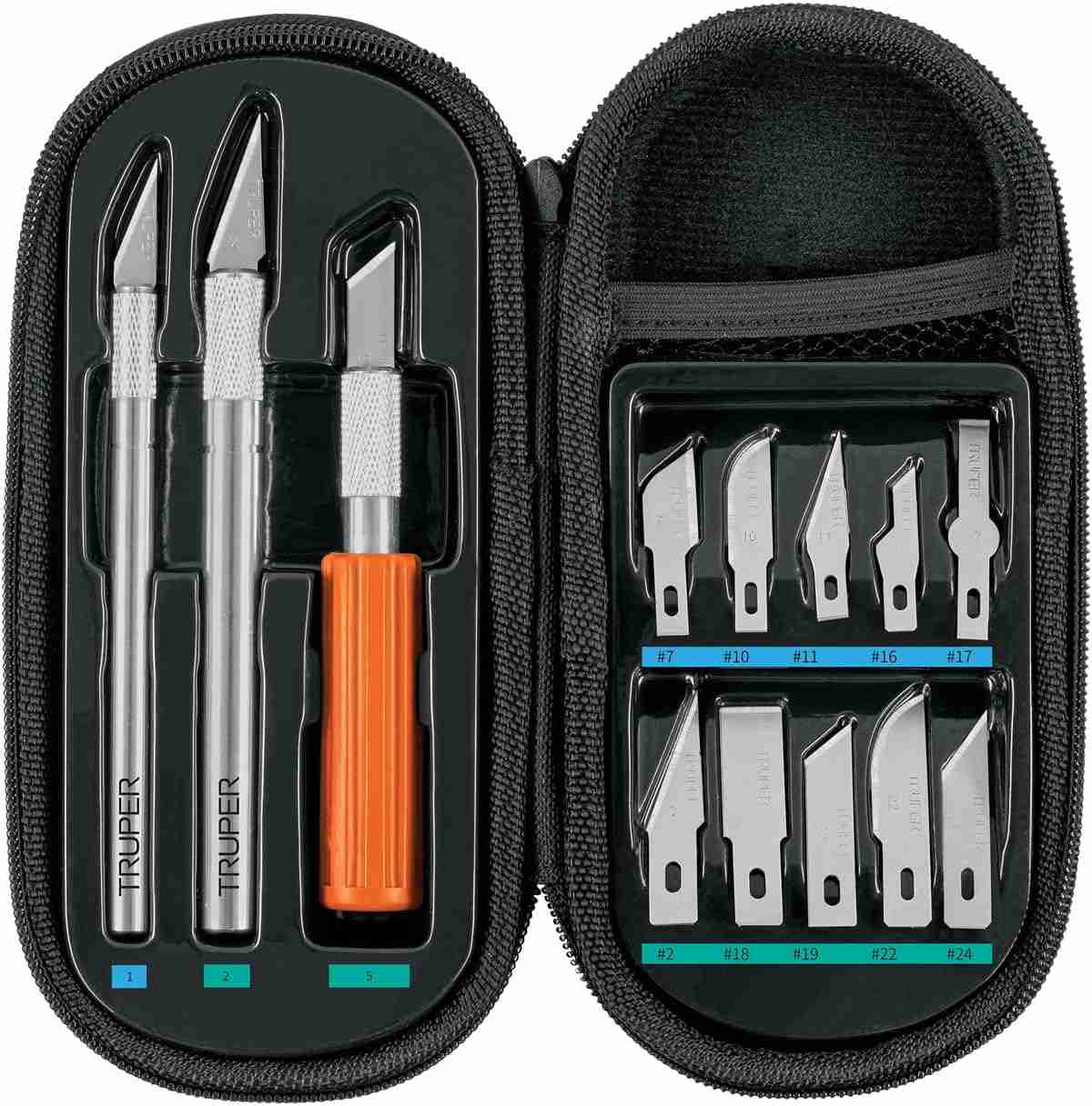 Juego de Exactos Truper EXA-11 con 11 piezas