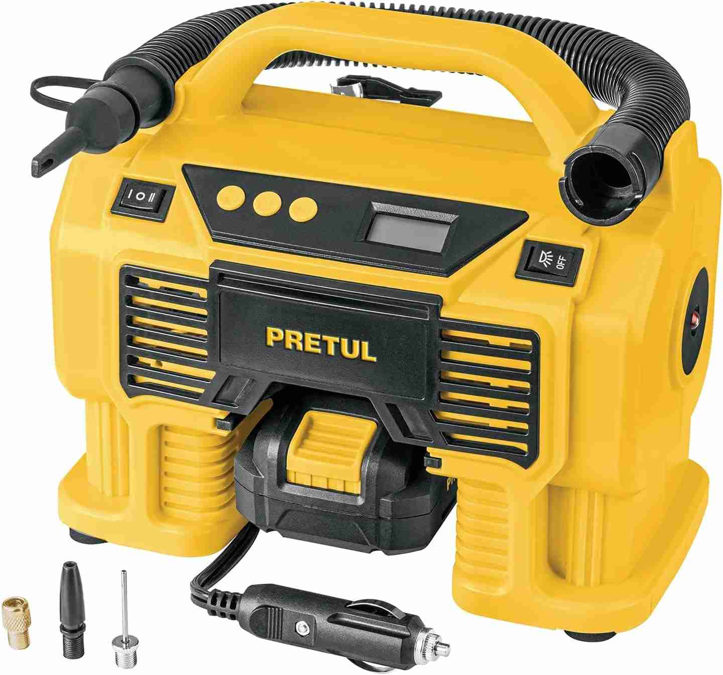 Inflador/Soplador Pretul COMPI-20P 20V con batería 2Ah