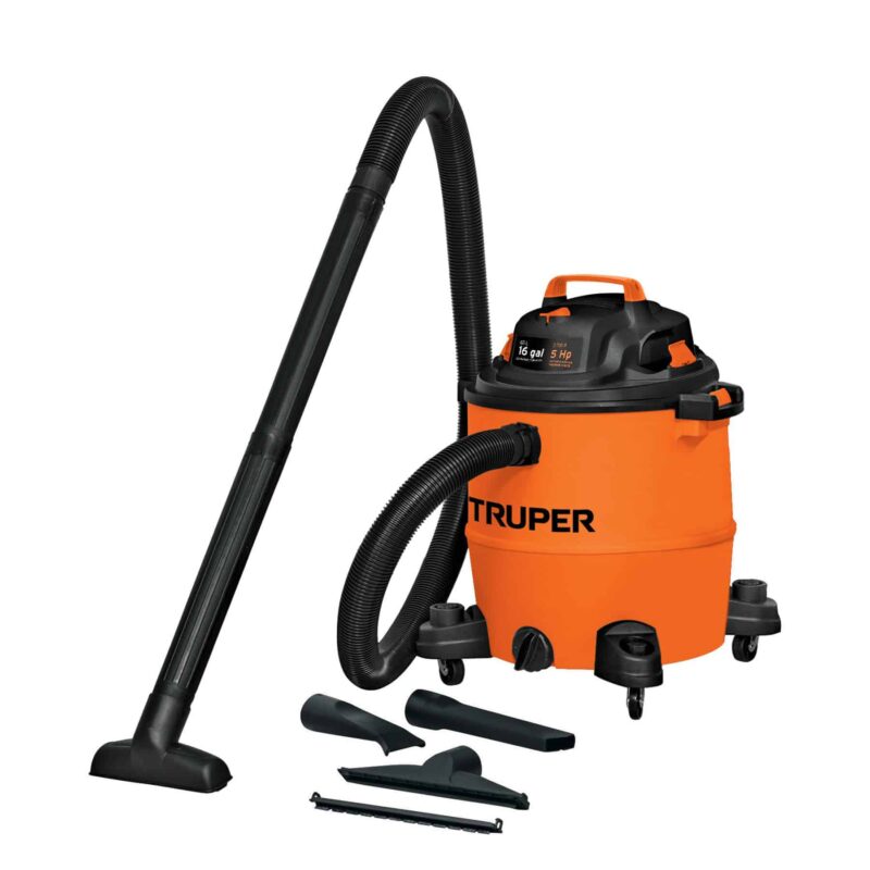 Aspiradora 16 Galones 5 Hp Truper