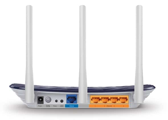 Router Archer C20 con 3 antenas Tp-link
