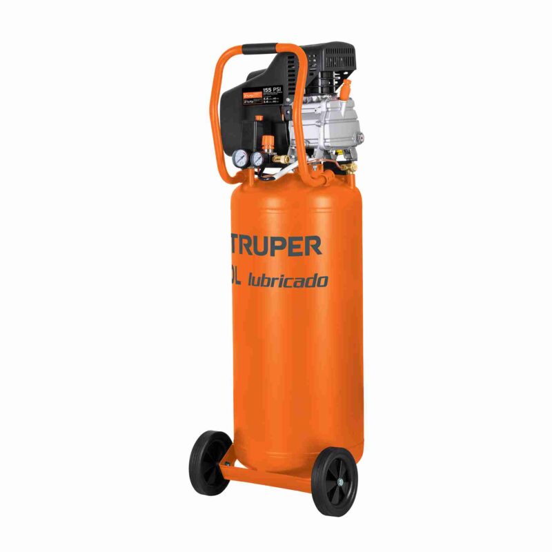 Compresor de Aire Truper 80L Vertical 3.5HP 116PSI