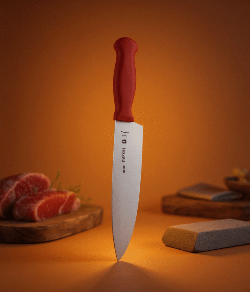 Cuchillo para Carne Tramontina N10 Rojo Acero